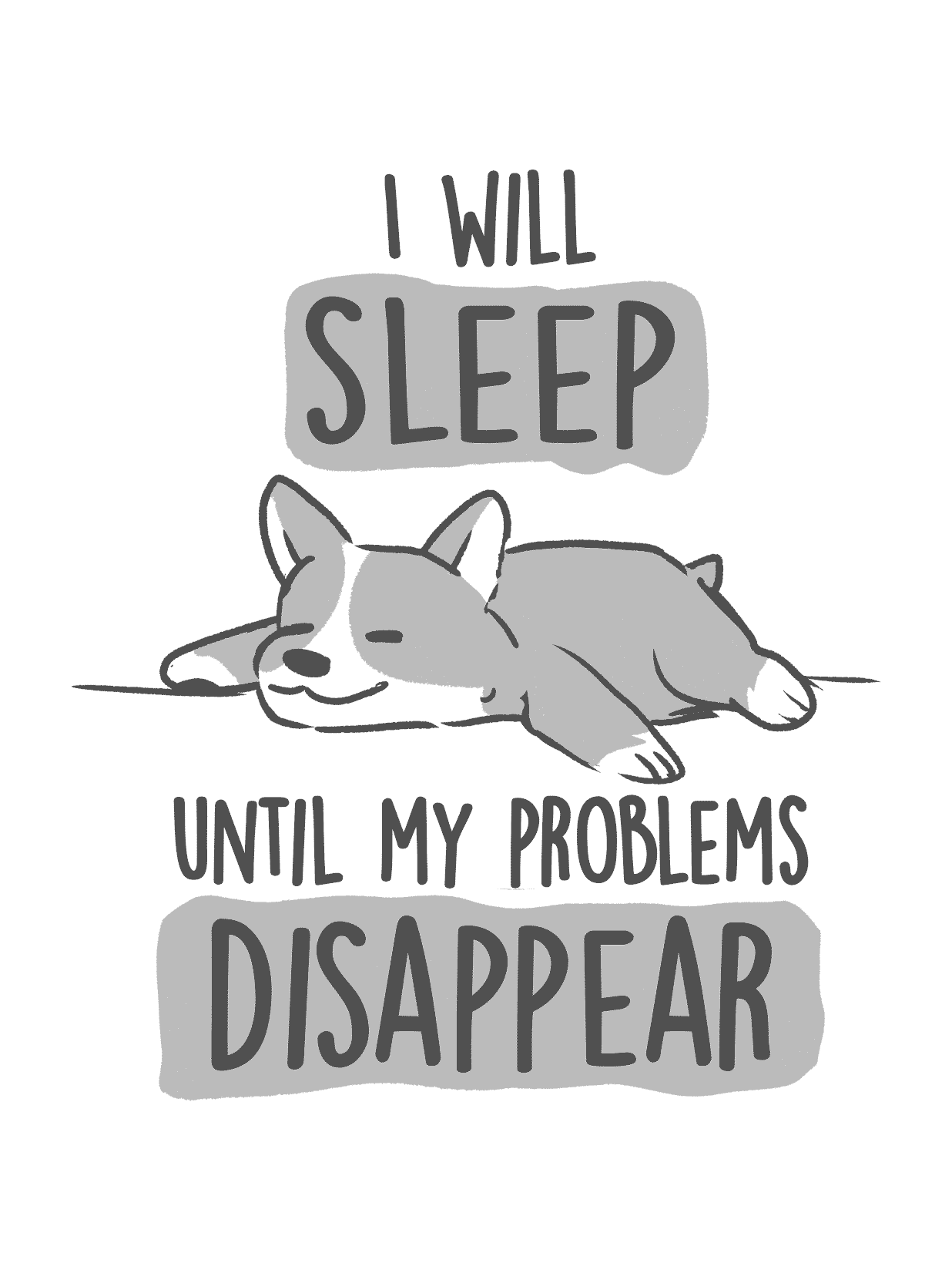 Sleepy Corgi for e-reader e-reader wallpaper or screensaver featuring dog and sleeping and more