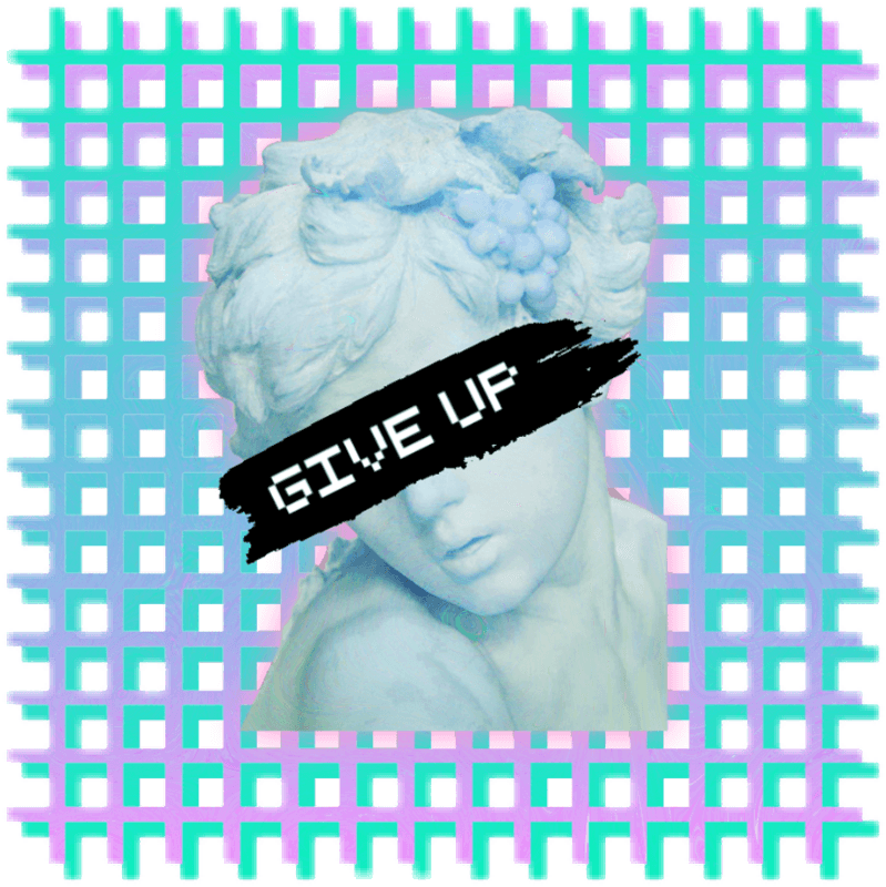 Give up for e-reader e-reader wallpaper or screensaver featuring bust and sculpture and more