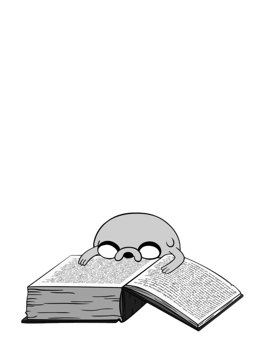 Jake the Dog - Adventure Time for Other wallpaper featuring cartoon character and book and more