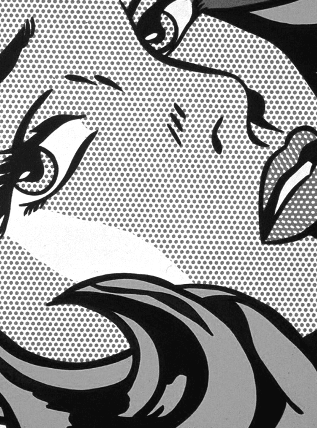 Lichtenstein for Kindle Paperwhite e-reader wallpaper or screensaver featuring woman and portrait and more