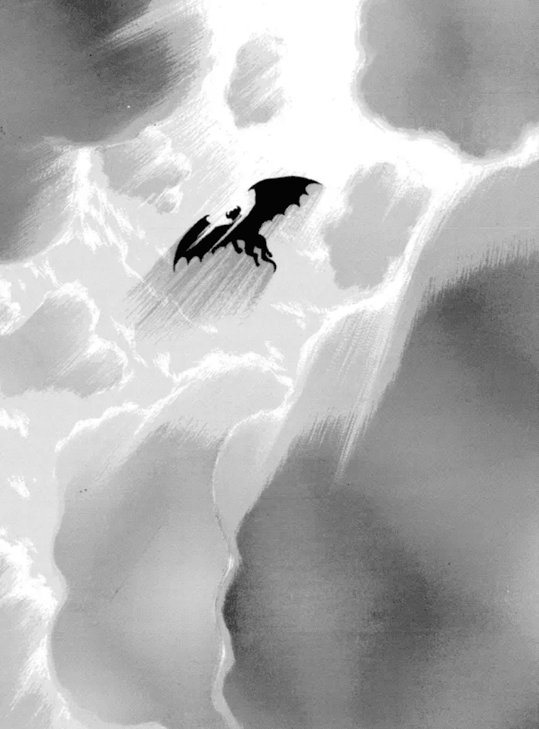 Zodd for Kindle Paperwhite e-reader wallpaper or screensaver featuring dragon and flight and more