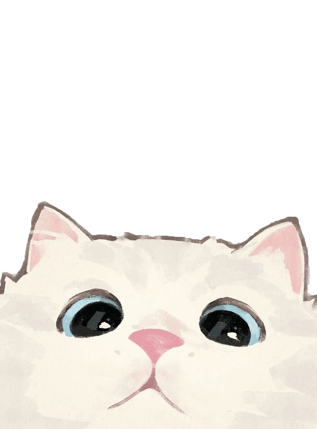 gentleeeeeeecat twitter 4 for Other e-reader wallpaper or screensaver featuring cat and portrait and more