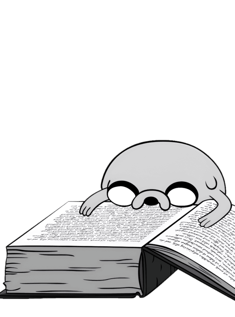 Jake the Dog - Adventure Time - big version for Other wallpaper featuring cartoon character and book and more