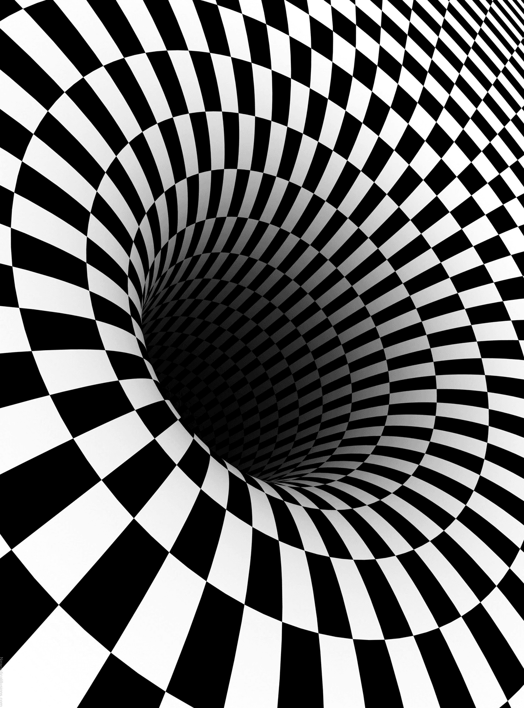 Vortex for Kindle Paperwhite e-reader wallpaper or screensaver featuring spiral and optical illusion and more