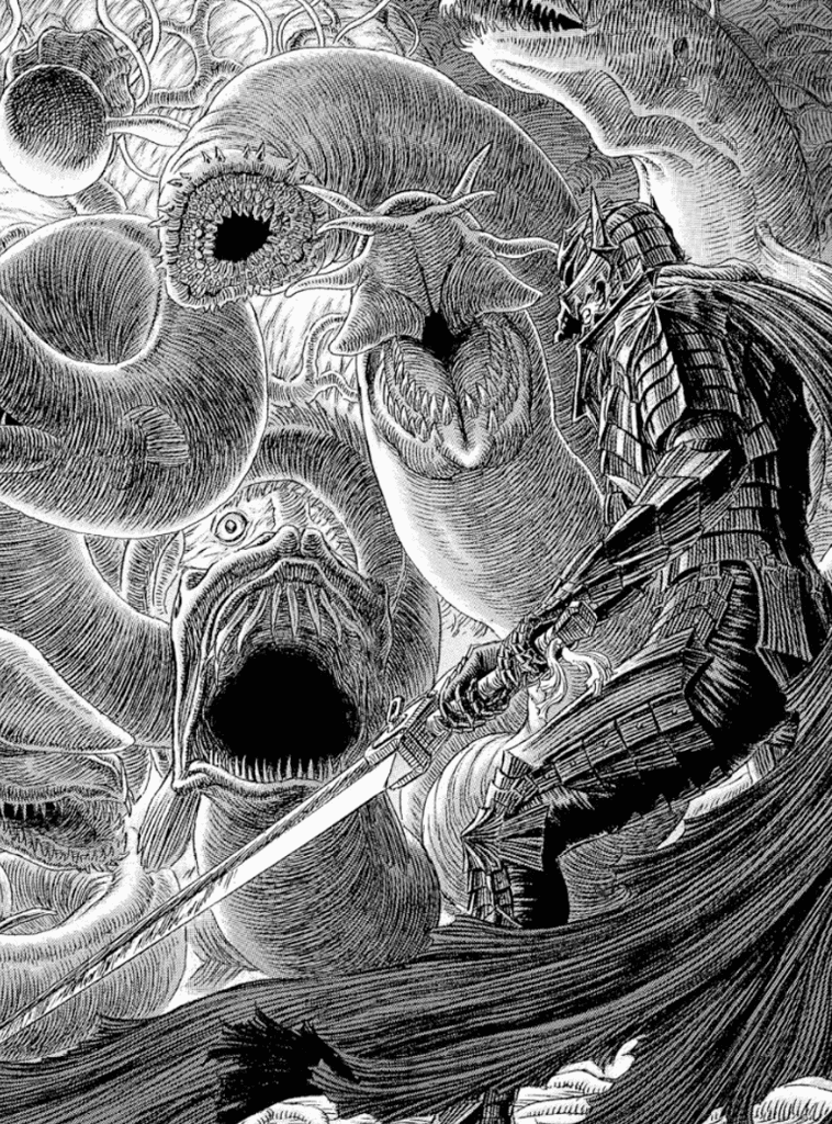 Fight for Kindle Paperwhite e-reader wallpaper or screensaver featuring warrior and monsters and more