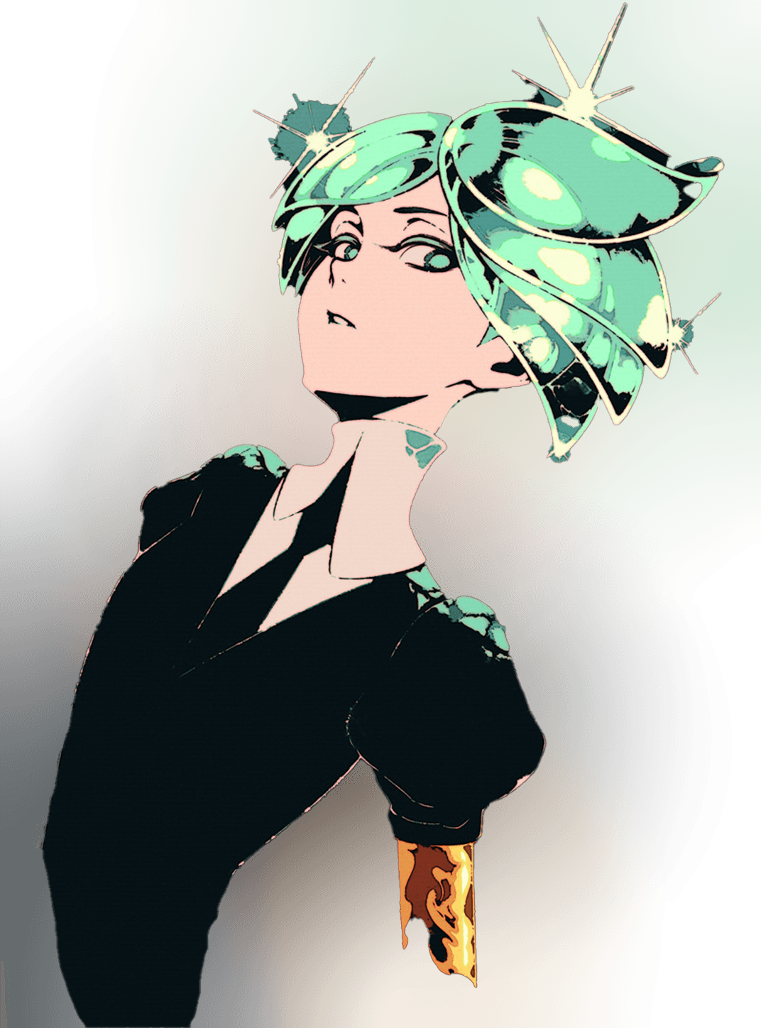 Golden Phos for Kobo Clara e-reader wallpaper or screensaver featuring character and anime and more