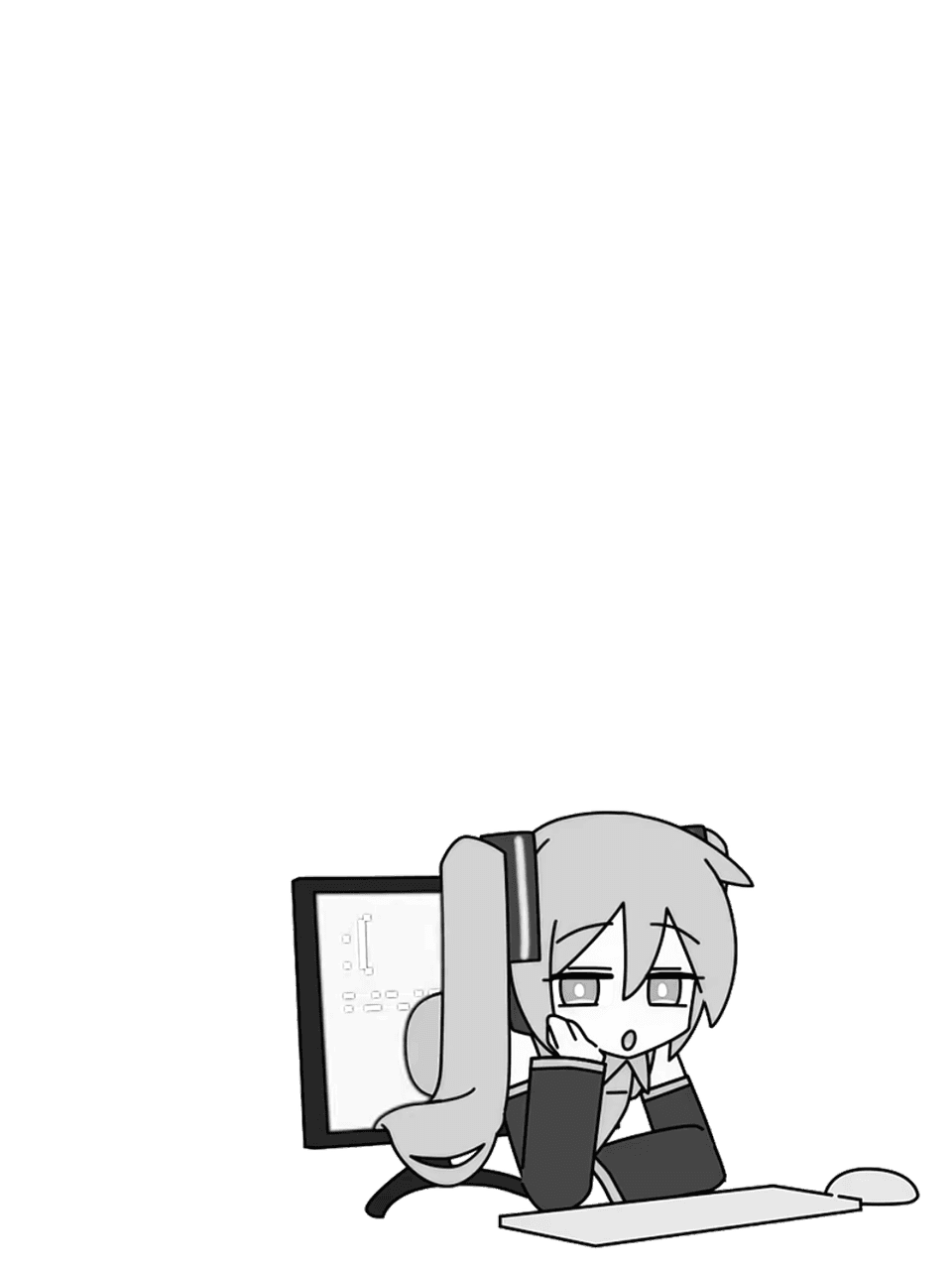 Vocaloid 11 for Other wallpaper featuring character and computer and more