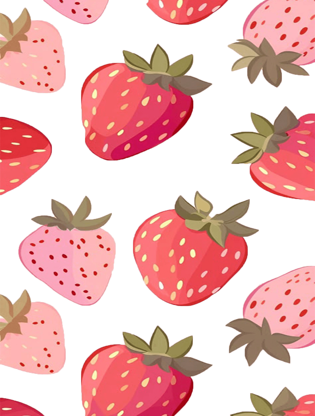 Strawberries for e-reader e-reader wallpaper or screensaver featuring strawberries and fruit and more